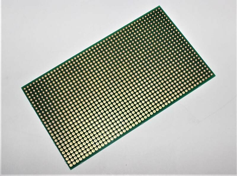 ユニバーサル基板(５枚set)両面強固TH PAD-PCB 70×123mm×1.6t FR-4/2.54ピッチ [K5-37]