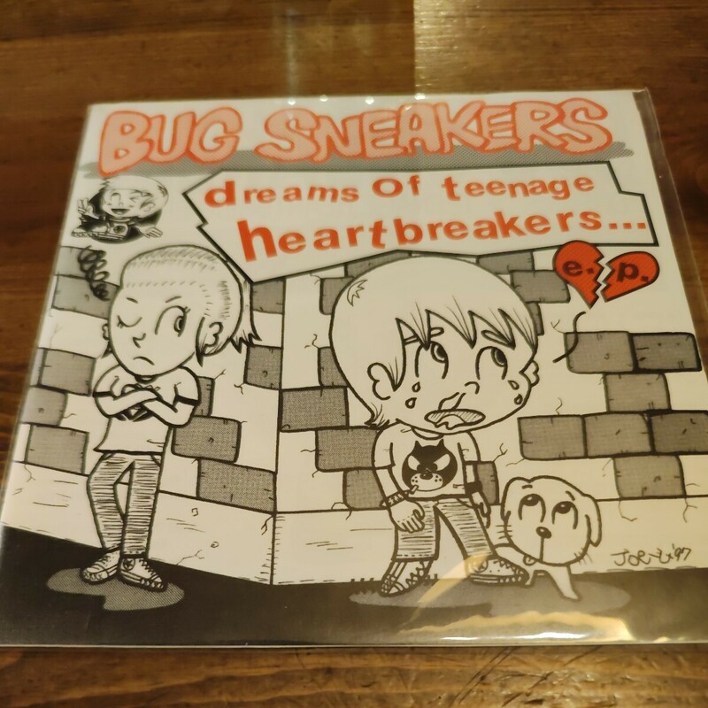 新品デッドストック7inch　BUG SNEAKERS / dream of teenage heartbreakers... POP PUNK /POWER POP