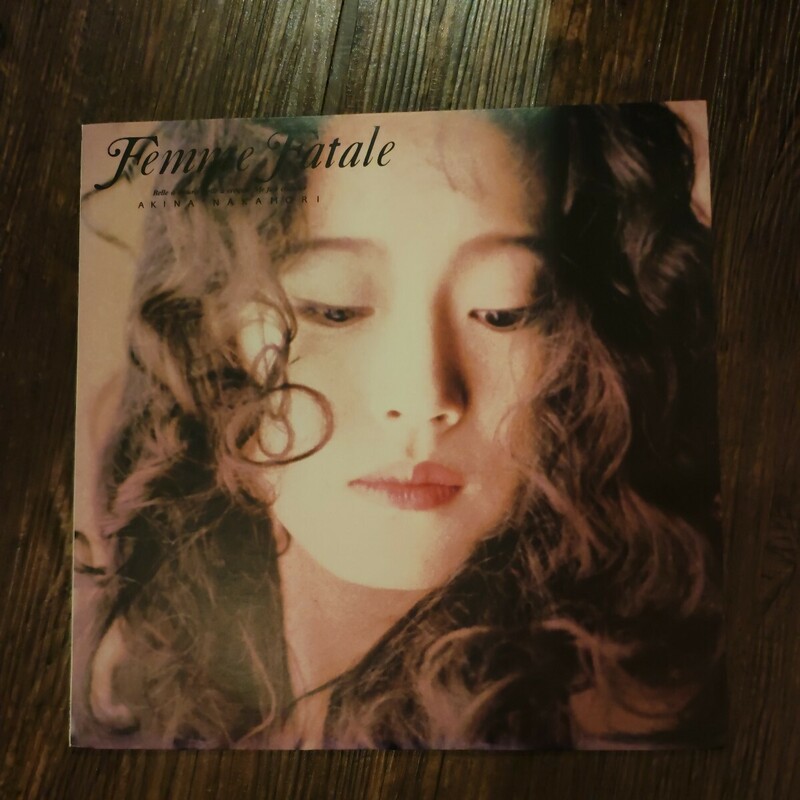 中古レコード　希少　 中森明菜　femme fatale オリジナル 　邦楽ポップス