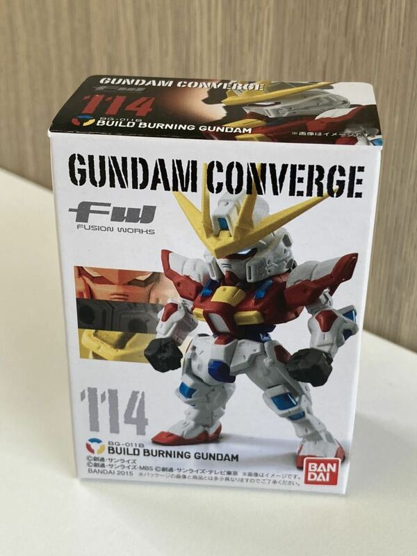 未開封 ガンダム コンバージ 114 ビルドバーニングガンダム GUNDAM CONVERGE FW 旧弾