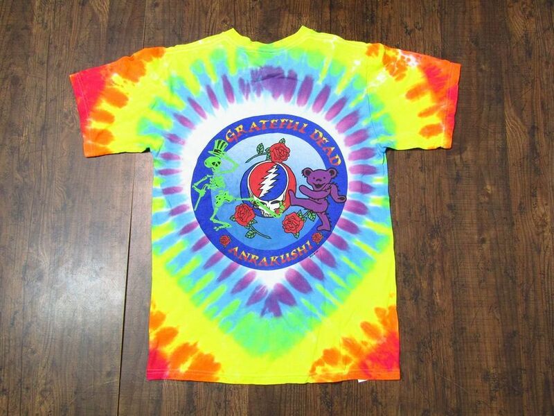 サイズS 1997年グレイトフルデッド Grateful Dead デッドベア Tシャツ　アメリカ製　タイダイ