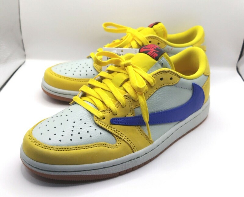 【未使用品】トラヴィス・スコット × ナイキ DZ4137-700 WMNS Air Jordan 1 Retro Low ウィメンズ エアジョーダン1 レトロ ロー 25.5cm