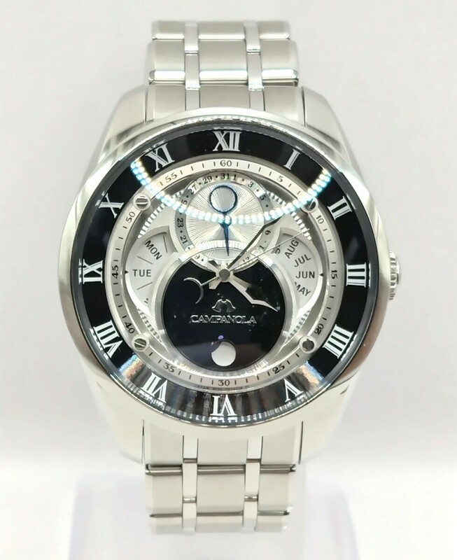 【美品】CITIZEN シチズン BU0020-62A 8730-T022341 CAMPANOLA カンパノラ 天彩星 あまいろほし エコドライブ ムーンフェイズ 漆塗り