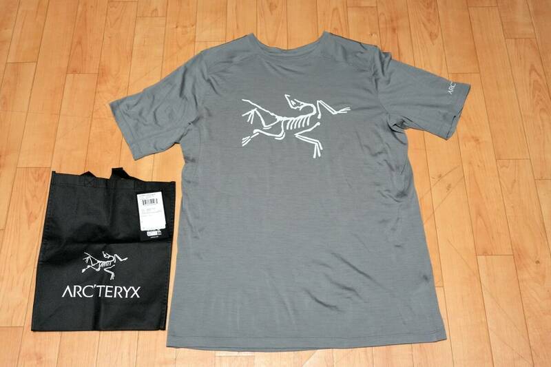 【 新品 】Arc'teryx イオニア メリノウール Ionia Merino Wool ショートスリーブ アークテリクス Size:M 色:Void 送料無料 Tシャツ メリノ