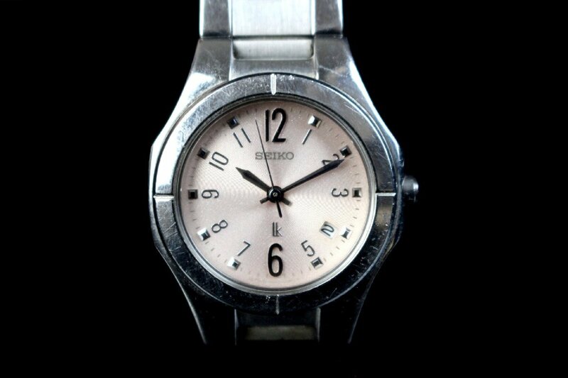 SEIKO セイコー ルキア レディース 腕時計 ピンク アナログ ジャンク 現状品