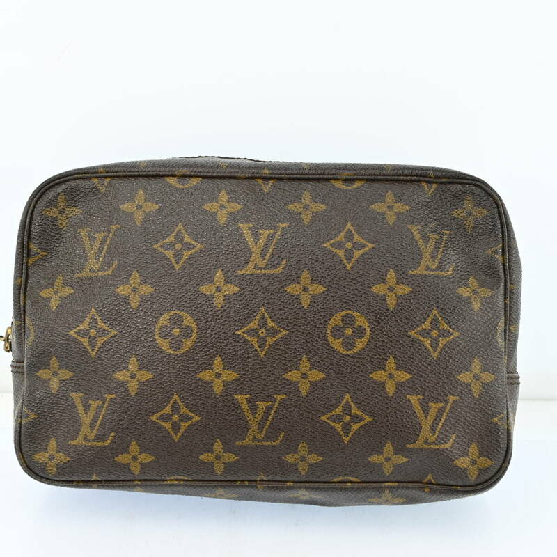 LOUIS VUITTON ルイヴィトン モノグラム トゥルーストワレット23 M47524 化粧ポーチ セカンドバッグ F1279.10G606