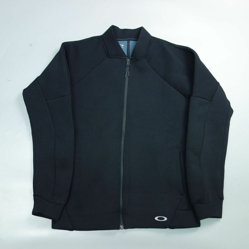 美品 OAKLEY オークリー スウェットフルジップ ブルゾン ジャケット QD18 Shell MA Jacket 461664 黒 メンズ L