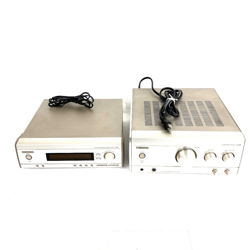 SANSUI T-α7 FM/AMステレオチューナー A-α9 インテグレーテッドアンプ ジャンク Y8964078