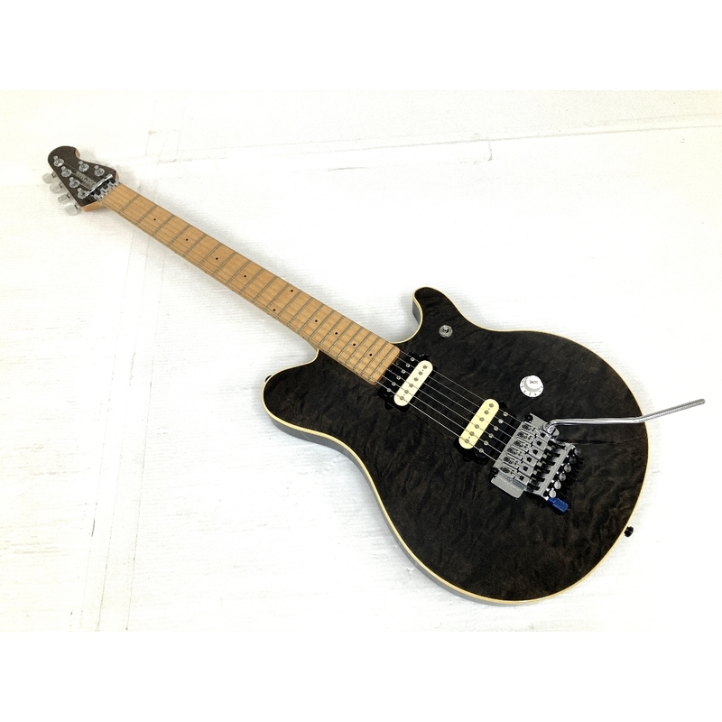 【動作保証】Musicman AXIS EX BLACK Gシリアル エレキ ギター ミュージックマン 中古 美品 O8962226