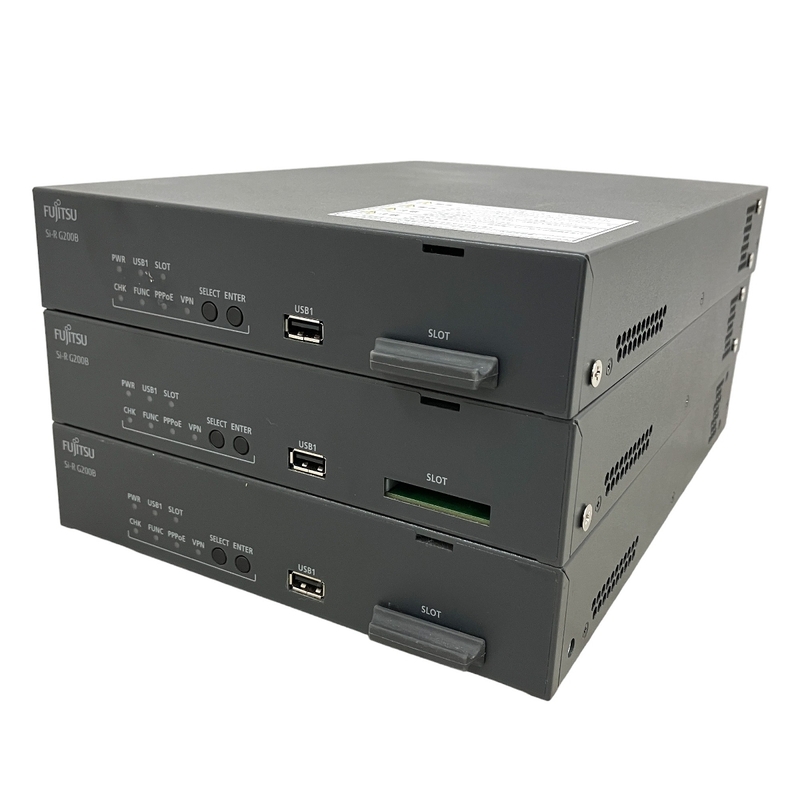 【動作保証】FUJITSU SIG200B スイッチングハブ 3個セット フジツー ジャンク M8902274