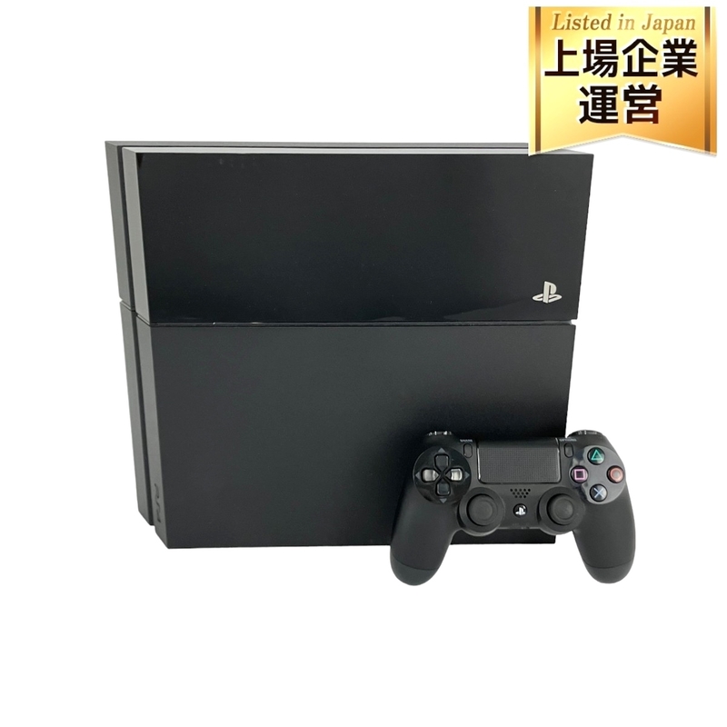 【動作保証】SONY CUH-1100A PlayStation4 ジェット・ブラック 500GB 中古 Y8979512