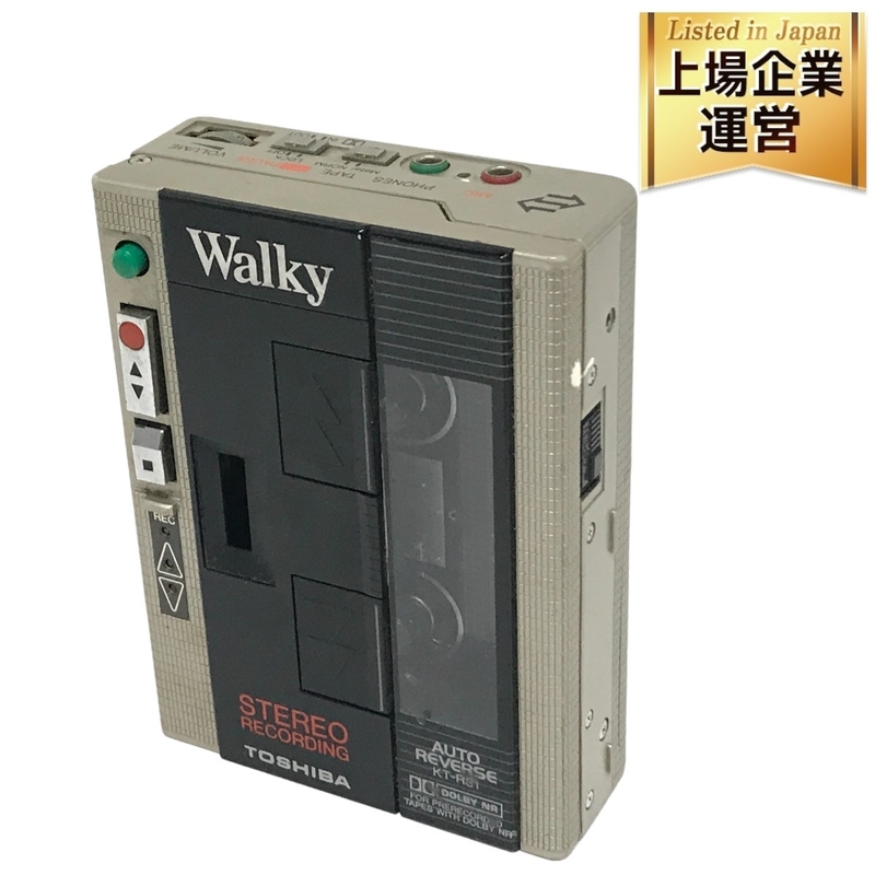 TOSHIBA KT-RS1 Walky カセットレコーダー 東芝 音響機材 ジャンク F8981900