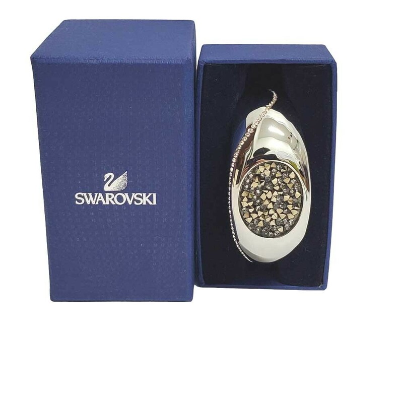 1594 希少　美品　SWAROVSKI　スワロフスキー　Round Sphere　バングル　1128161　ブレスレット　クリスタル