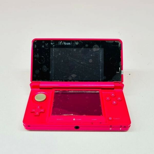 B517-O35-1244 Nintendo 任天堂 ニンテンドー / 3DS / 本体 CTR-001(JAP) レッド 赤 ピンク ゲーム おもちゃ 玩具