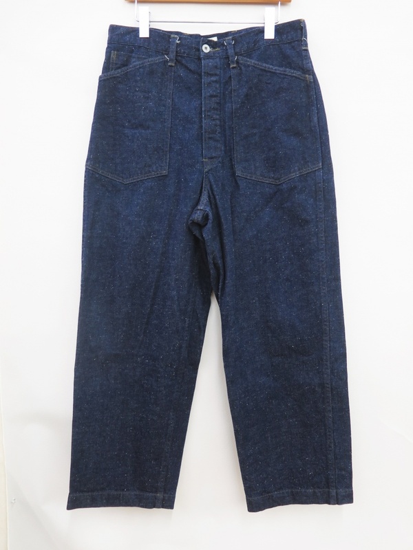 GOLD ゴールド 東洋エンタープライズ GL42332 RECYCLED WASTE SUVIN COTTON YARN 11oz. DENIM ARMY TROUSERS デニムパンツ