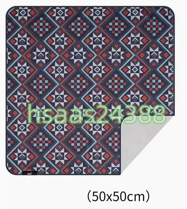 JJC カメララップ カメラ用ラッピングクロス プロテクションラップ クリーニングクロス 保護クロス 50x50cm エスニック柄 