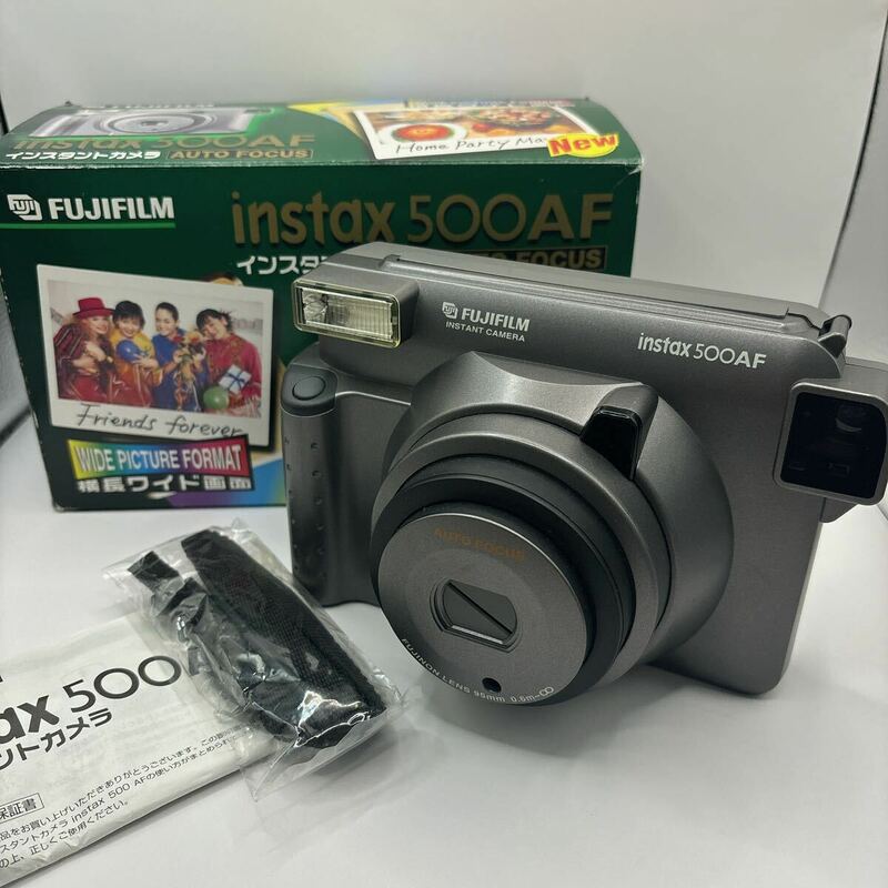 Fujifilm Instax 500AF元箱付き 富士フィルム　インスタントカメラ　チェキ