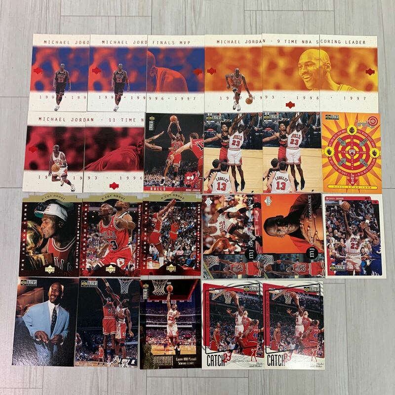UPPER DECK NBA マイケル・ジョーダン Michael Jordan カード 23枚 まとめ売り