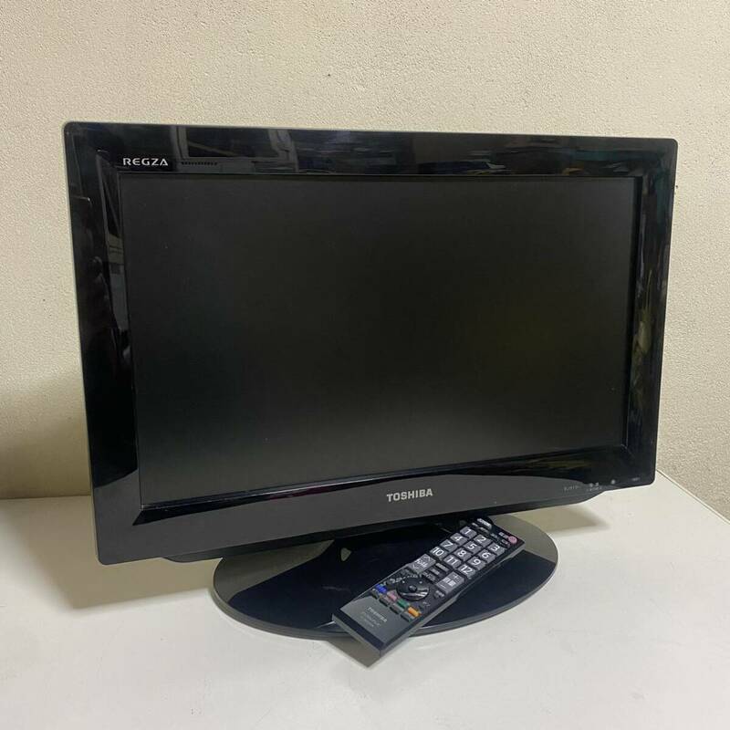 売切り！2010年製 TOSHIBA / 東芝 液晶カラーテレビ 19A1 19インチ BS/CS対応 REGZA レグザ リモコン付き 動作確認済み 液晶テレビ 