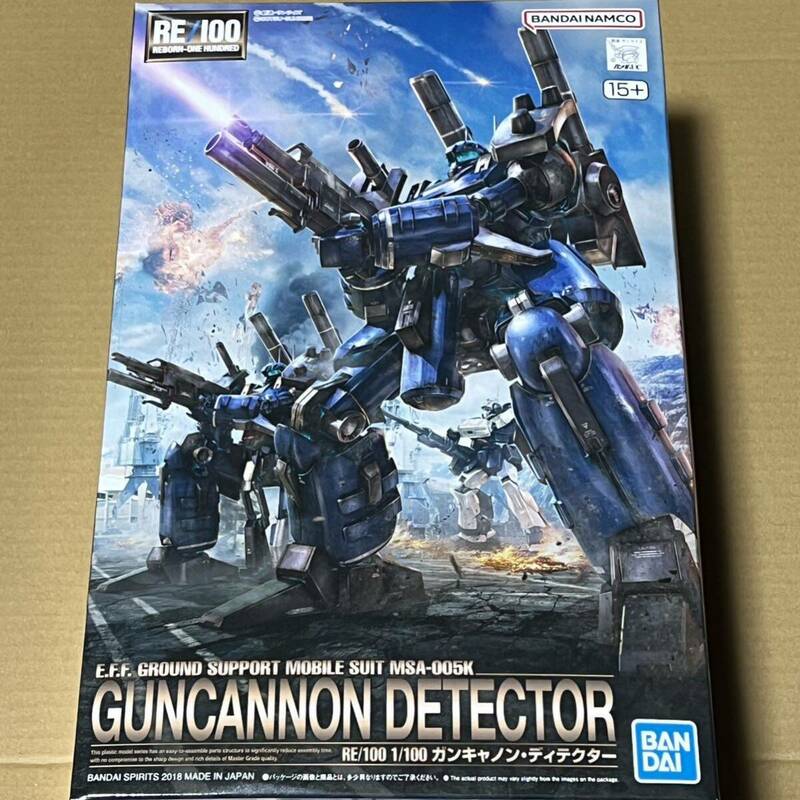 新品★ガンプラ RE/100 1/100 ガンキャノンディテクター 機動戦士ガンダムUC PG MG RG HG Ver.ka SD EG プレミアムバンダイ ガンダムベース