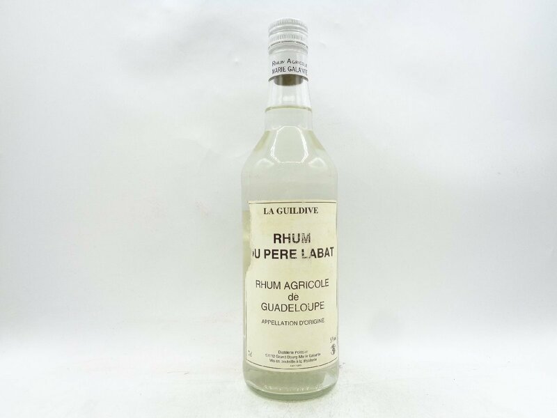 【1円】～ LA GUILDIVE DU PERE LABAT ペールラバ マリーガラント ラム酒 スピリッツ 700ml 59% 未開封 古酒 A007887