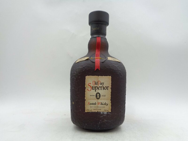 【1円】～ Old Parr SUPERIOR オールドパー スペリオール スコッチ ウイスキー 未開栓 古酒 750ml 43% P033865