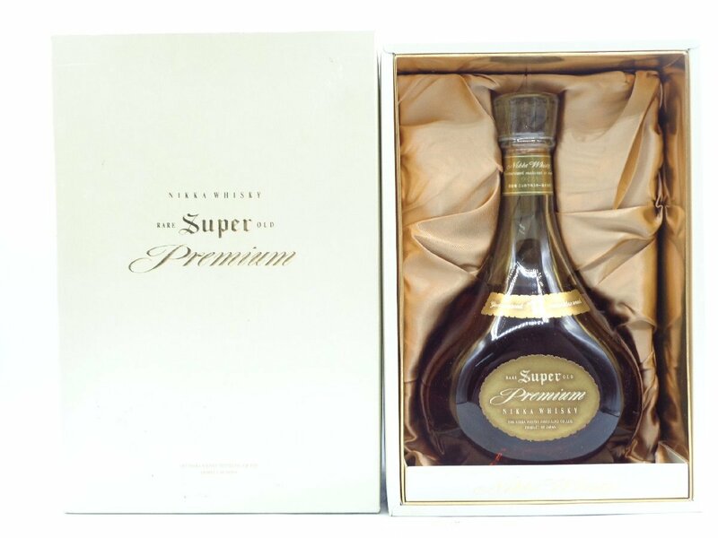 【1円】～ NIKKA WHISKY SUPER PREMIUM ニッカ ウイスキー スーパー プレミアム 750ml 箱入 未開封 古酒 Q017323