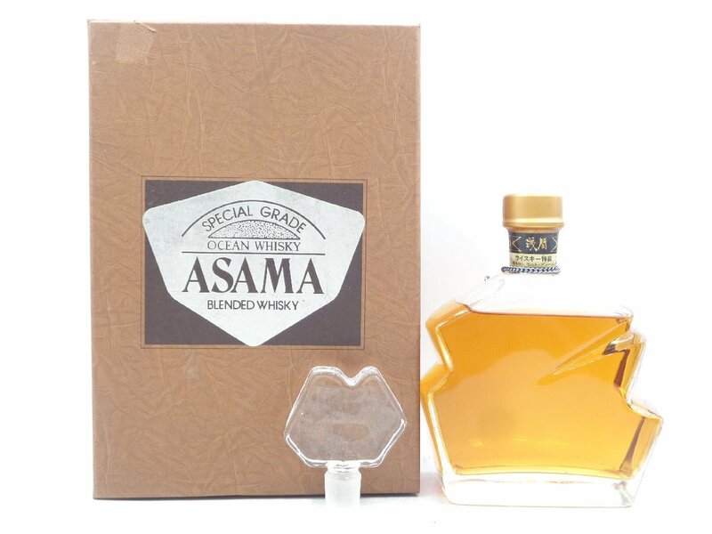 【1円】～ OCEAN WHISKY ASAMA SPECIAL GRADE オーシャン ウイスキー スペシャル グレード 浅間 特級 替栓 箱入 720ml 43％ Q017208