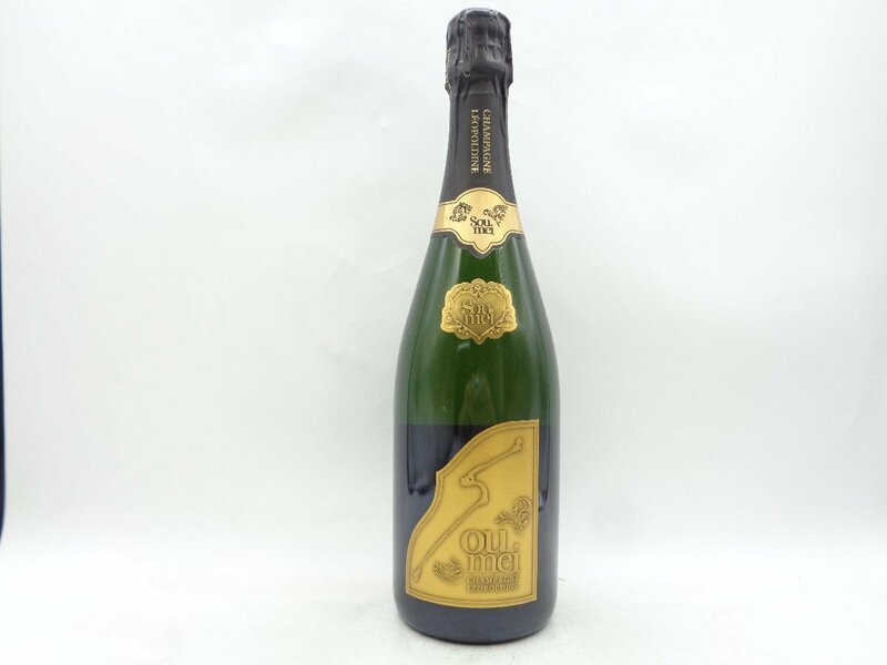 【1円】～ SOUMEI LEOPOLDINE 2022 BRUT ソウメイ レオポルディーヌ ブリュット シャンパン 未開封 古酒 750ml X273490