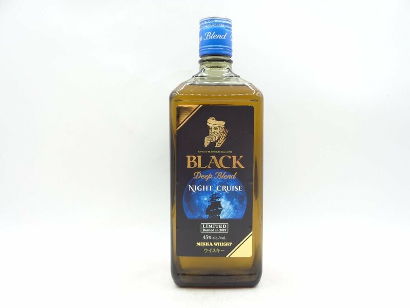 【1円】～ NIKKA WHISKY BLACK NIGHT CRUISE ブラック ニッカ ディープ ブレンド ナイトクルーズ ウイスキー 700ml 45% 未開栓 B69147