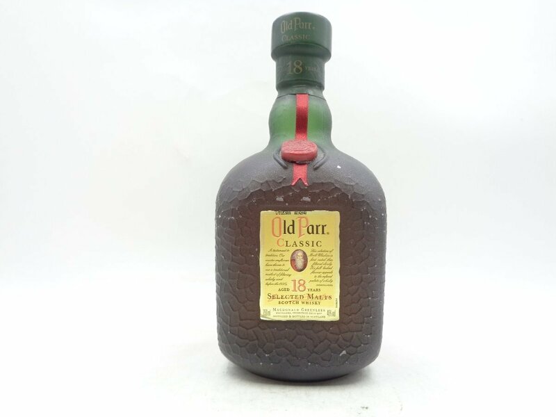 【1円】～ Old Parr CLASSIC 18年 オールドパー クラシック スコッチ ウイスキー 750ml 古酒 未開栓 X212980