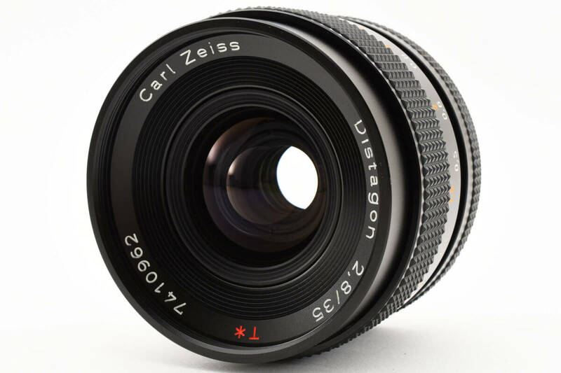 【美品 動作確認済】Contax Carl Zeiss Distagon T* 35mm f/2.8 MMJ MF Lens C/Y Mount コンタックス カール・ツァイス #0104