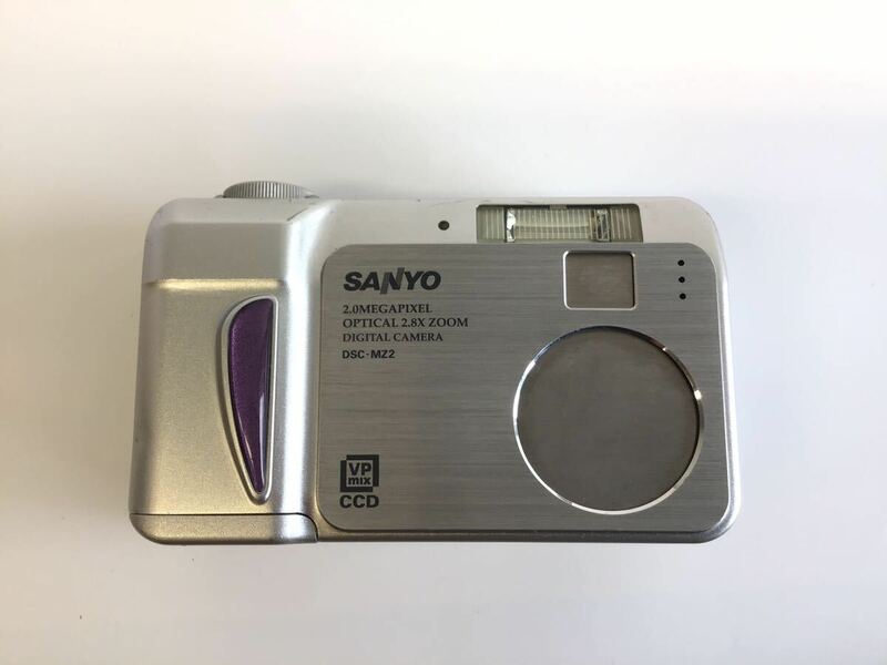 52729 【動作品】 SANYO 三洋 サンヨー DSC-MZ2 コンパクトデジタルカメラ 電池式