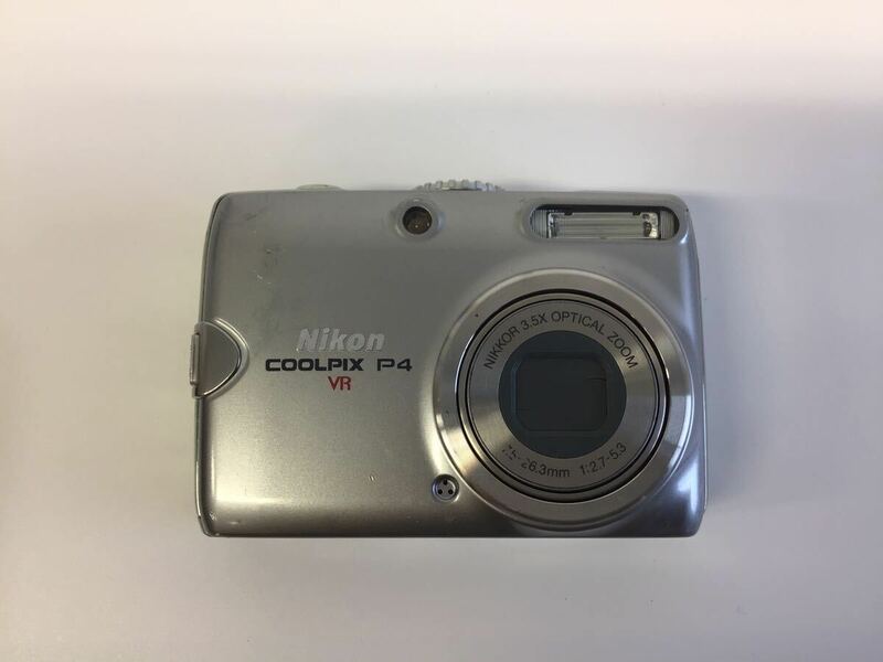25292 【動作品】 Nikon ニコン COOLPIX P4 コンパクトデジタルカメラ バッテリー付属 