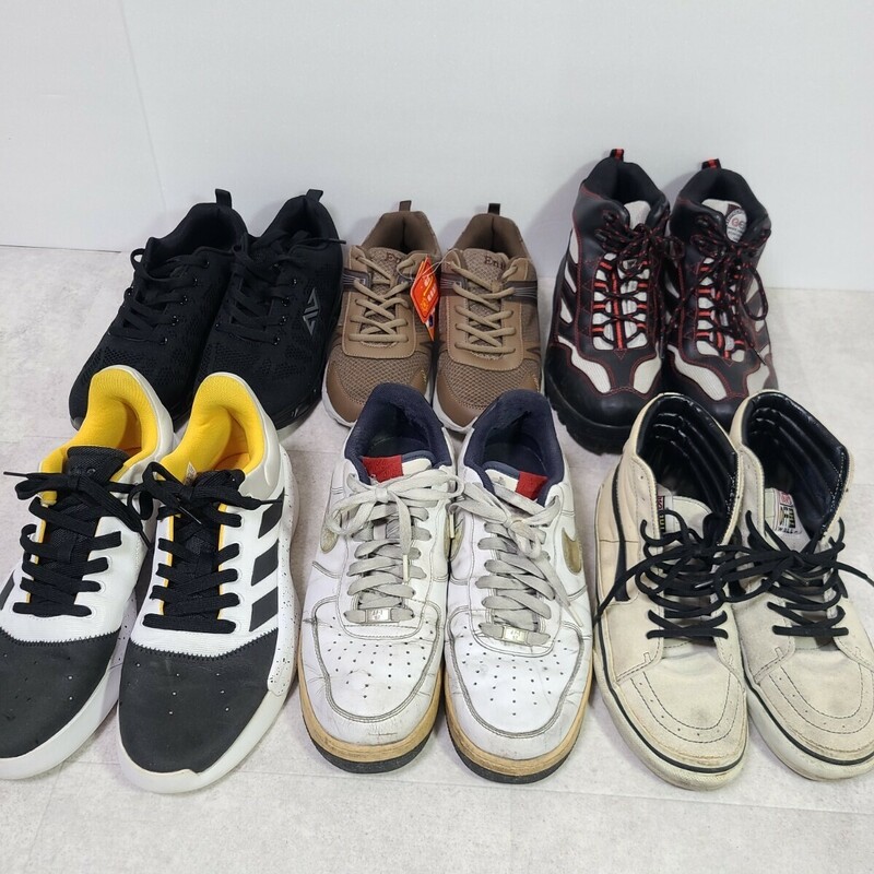 【6点 おまとめ メンズスニーカー】NIKE エアフォース1 adidas VANS など シューズ ブーツ