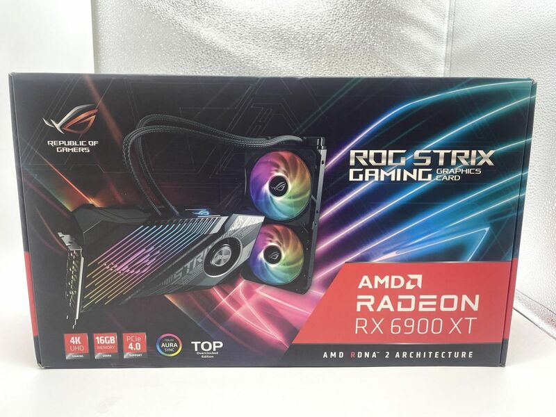 ASUSTek ROG Strix AMD Radeon RX 6900 XT 搭載ビデオカード/PCIe 4.0 / 16GB GDDR6 (J160)