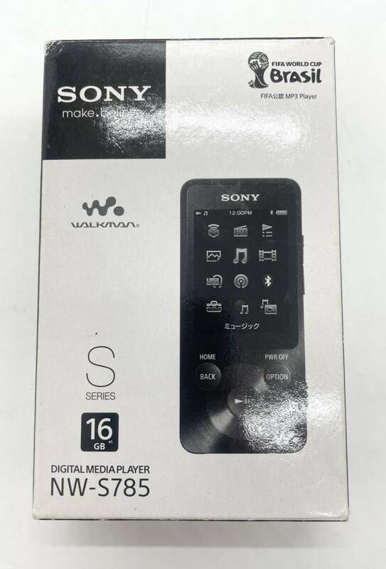 SONY ウォークマン Sシリーズ 16GB ブラック NW-S785/B (J162)