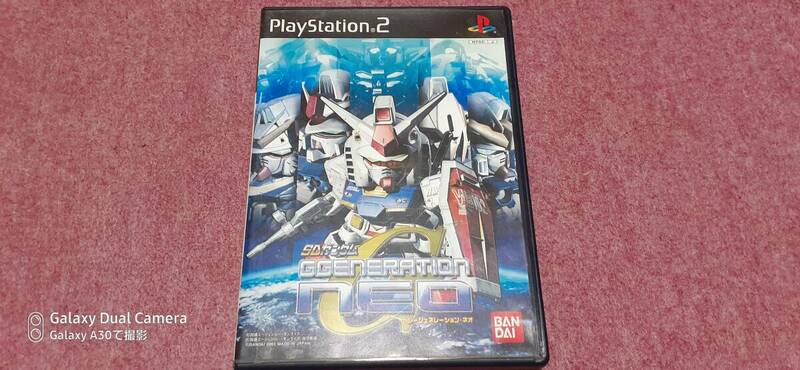 ◎　ＰＳ２　【ＳＤガンダム　ジージェネレーション・ネオ】箱/説明書/動作保証付/2枚までクイックポストで送料185円