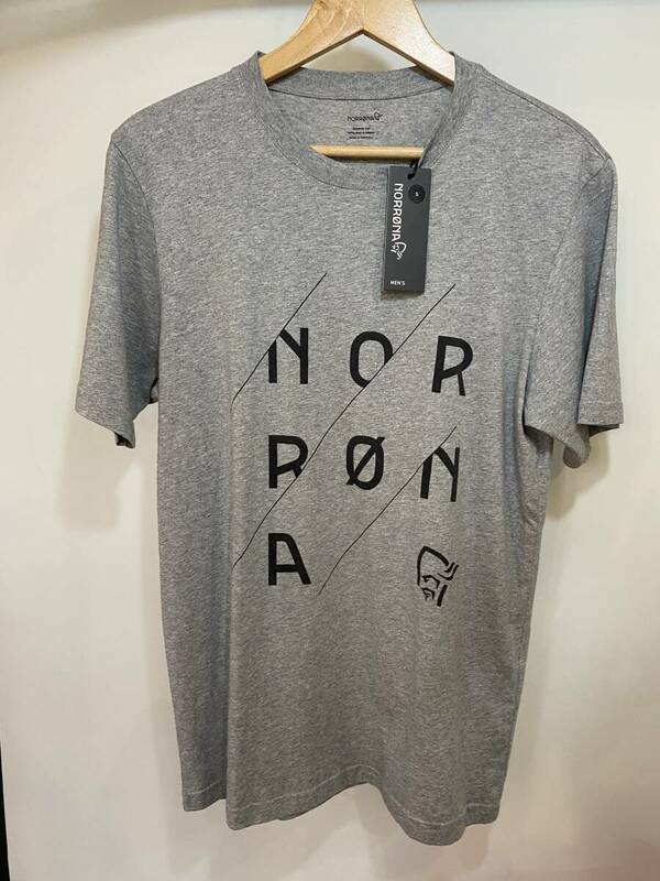 新品　NORRONA　Cotton Slant Rogo T-shirt M's 新品正規品 6121