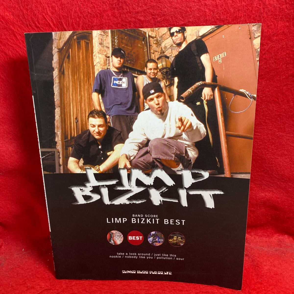 ▼LIMP BIZKIT BEST リンプ・ビズキット ベスト 洋楽 BAND SCORE バンド・スコア 楽譜 Fred Durst Wes Borland/just like this全6曲掲載