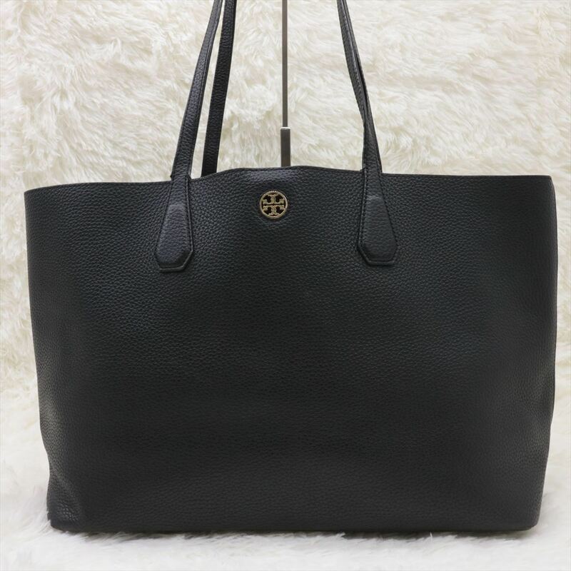 Tory Burch トリーバーチ トートバック ビジネスバック ハンドバック レザー ブラック ブロディ ロビンソン メンズ レディースT-59