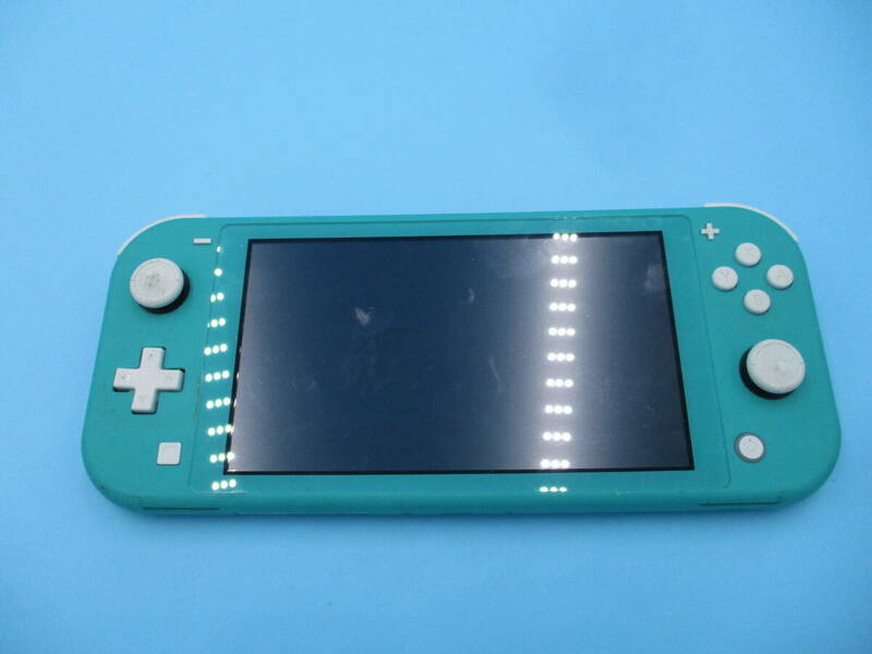 kt0607/12/25　ジャンク　本体のみ　Nintendo Switch Lite 本体 HDH-001 ターコイズ