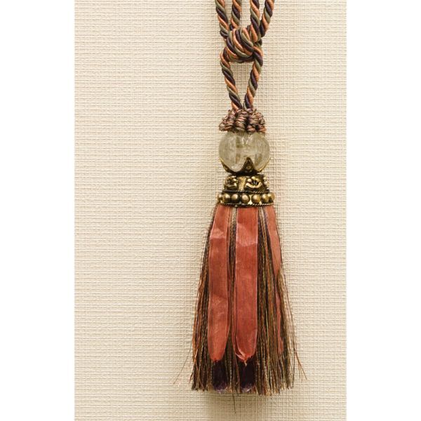 ルーエカーテンタッセル カーテン タッセル 留具 インテリア 飾り 雑貨 コレクション パープル