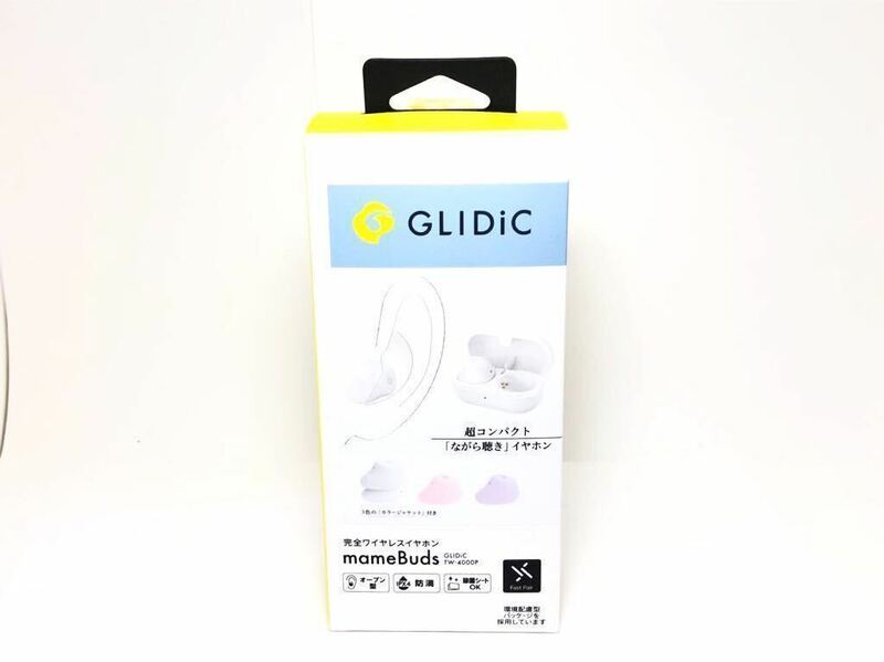 #0【美品・元箱】GLIDiC mameBuds TW-4000P 完全ワイヤレスイヤホン