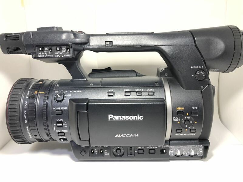 #3【綺麗】Panasonic パナソニック AG-AC160A 業務用ビデオカメラ