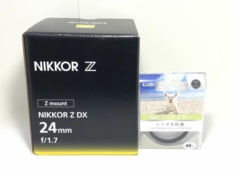 ##0【新品未使用・プロテクター付】Nikon ニコン NIKKOR Z DX 24mm F1.7