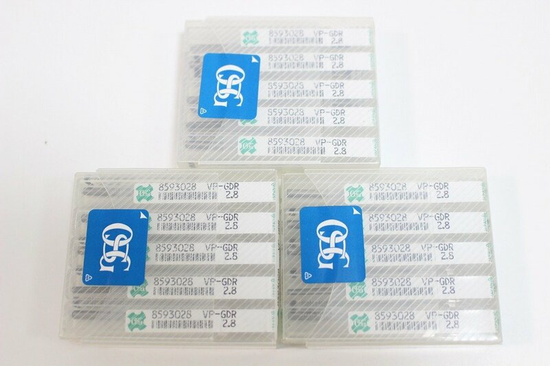 【未使用保管品】 OSG オーエスジー 高速加工用粉末ハイス レギュラ形 VP GDR 2.8 15本 6-F008/1/60L