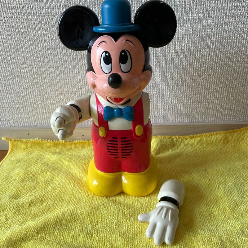 TOMY 1989 じゃんけんミッキー ミッキーマウス ディズニー 当時物 昭和レトロ おもちゃ 玩具