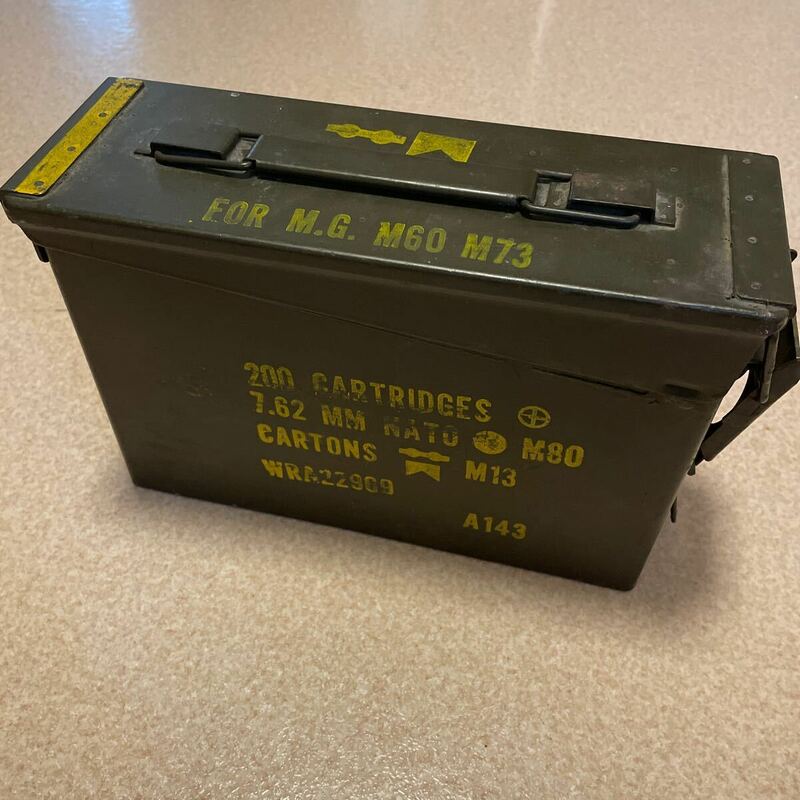 アンモ缶 ミリタリー ボックス 収納箱 弾薬箱 ケース アウトドア