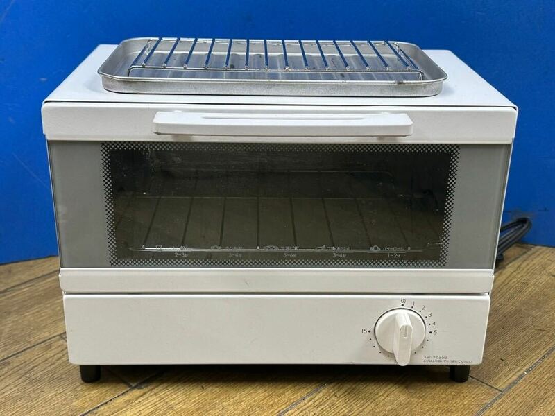 ○G9064 ニトリ NITORI オーブントースター 900w NT07_WH 19年製○